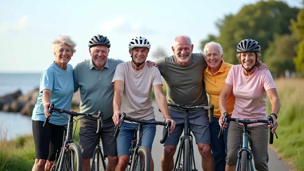 Community cycling social event